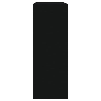 Kenkäkaappi musta 60x21x57 cm tekninen puu