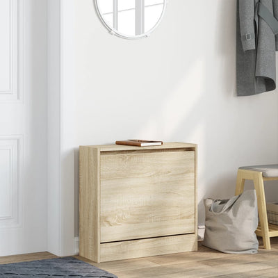 Kenkäkaappi Sonoma-tammi 60x21x57 cm tekninen puu