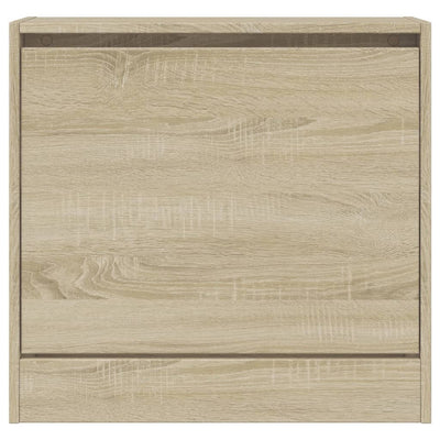 Kenkäkaappi Sonoma-tammi 60x21x57 cm tekninen puu