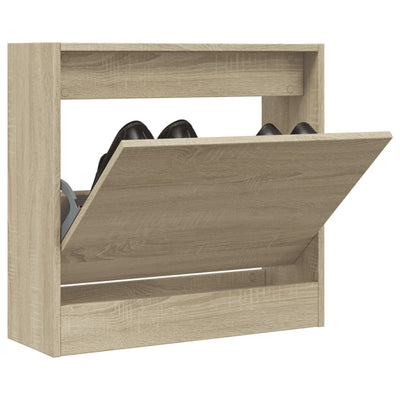 Kenkäkaappi Sonoma-tammi 60x21x57 cm tekninen puu