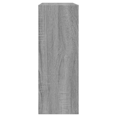 Kenkäkaappi harmaa Sonoma 60x21x57 cm tekninen puu