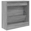 Kenkäkaappi harmaa Sonoma 60x21x57 cm tekninen puu