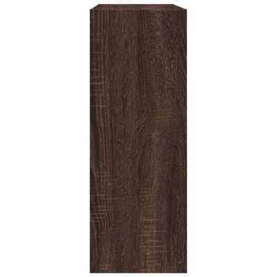 Kenkäkaappi ruskea tammi 60x21x57 cm tekninen puu