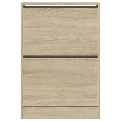 Kenkäkaappi Sonoma-tammi 60x21x87,5 cm tekninen puu