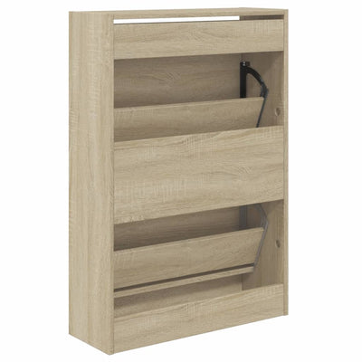 Kenkäkaappi Sonoma-tammi 60x21x87,5 cm tekninen puu