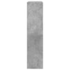 Kenkäkaappi betoninharmaa 60x21x87,5 cm tekninen puu