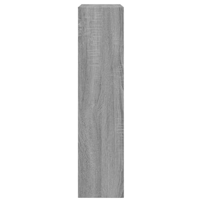 Kenkäkaappi harmaa Sonoma 60x21x87,5 cm tekninen puu