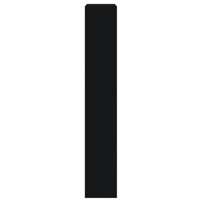 Musta kenkäkaappi Antim 60x21x125,5cm (puinen)