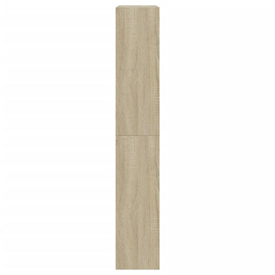 Kenkäkaappi Sonoma-tammi 60x21x125,5 cm tekninen puu
