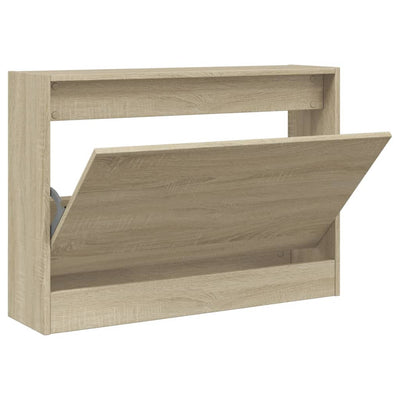 Kenkäkaappi Sonoma-tammi 80x21x57 cm tekninen puu