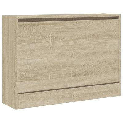 Kenkäkaappi Sonoma-tammi 80x21x57 cm tekninen puu
