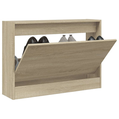 Kenkäkaappi Sonoma-tammi 80x21x57 cm tekninen puu