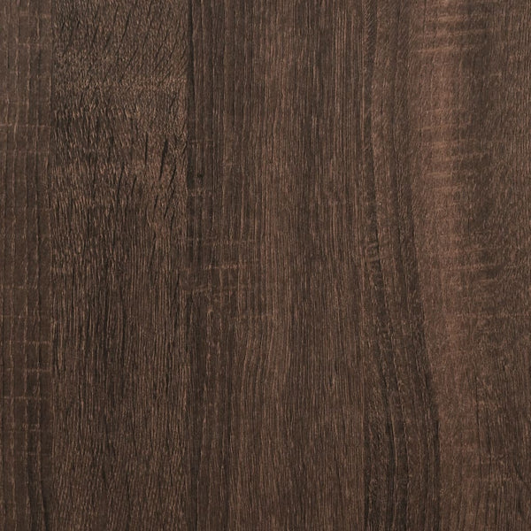 Kenkäkaappi ruskea tammi 80x21x125,5 cm tekninen puu