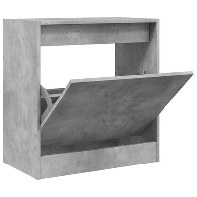 Kenkäkaappi betoninharmaa 60x34x63,5 cm tekninen puu
