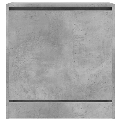 Kenkäkaappi betoninharmaa 60x34x63,5 cm tekninen puu