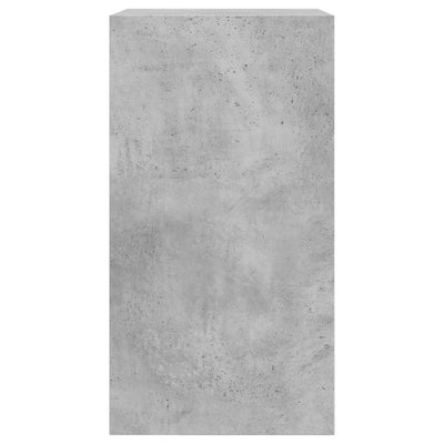 Kenkäkaappi betoninharmaa 60x34x63,5 cm tekninen puu
