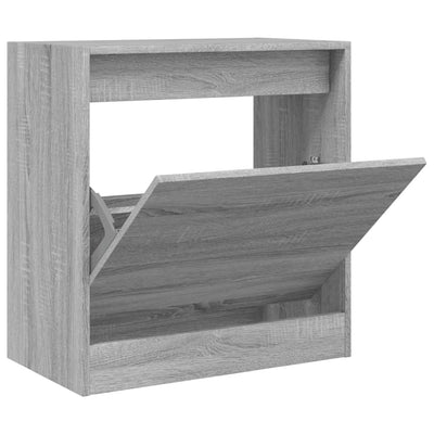 Kenkäkaappi harmaa Sonoma 60x34x63,5 cm tekninen puu