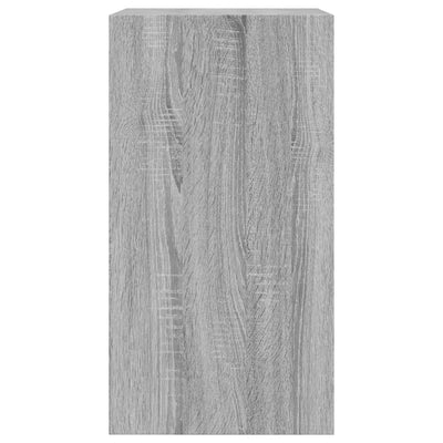 Kenkäkaappi harmaa Sonoma 60x34x63,5 cm tekninen puu