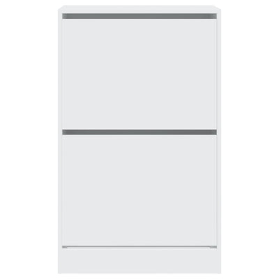 Valkoinen kenkäkaappi Antim 60x34x96,5cm (puinen)