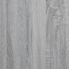 Kenkäkaappi harmaa Sonoma 60x34x96,5 cm tekninen puu