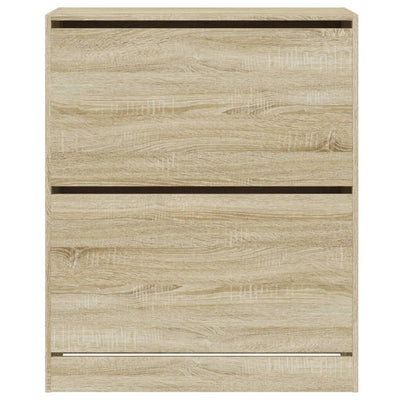 Kenkäkaappi Sonoma-tammi 80x34x96,5 cm tekninen puu