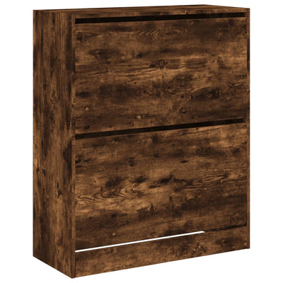 Kenkäkaappi savutammi 80x34x96,5 cm tekninen puu