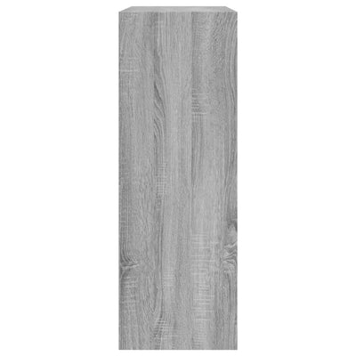 Kenkäkaappi harmaa Sonoma 80x34x96,5 cm tekninen puu