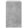 Kenkäkaappi betoninharmaa 60x42x69 cm tekninen puu