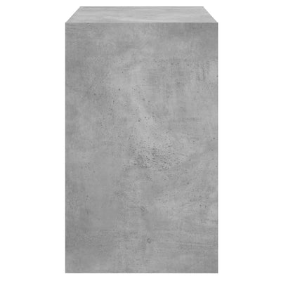 Kenkäkaappi betoninharmaa 80x42x69 cm tekninen puu