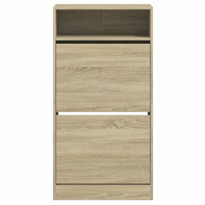 Kenkäkaappi Sonoma-tammi 60x34x116 cm tekninen puu