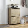 Kenkäkaappi Sonoma-tammi 60x34x112 cm tekninen puu