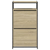 Kenkäkaappi Sonoma-tammi 60x34x112 cm tekninen puu