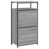 Kenkäkaappi harmaa Sonoma 60x34x112 cm tekninen puu
