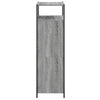 Kenkäkaappi harmaa Sonoma 60x34x112 cm tekninen puu