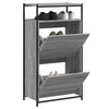 Kenkäkaappi harmaa Sonoma 60x34x112 cm tekninen puu
