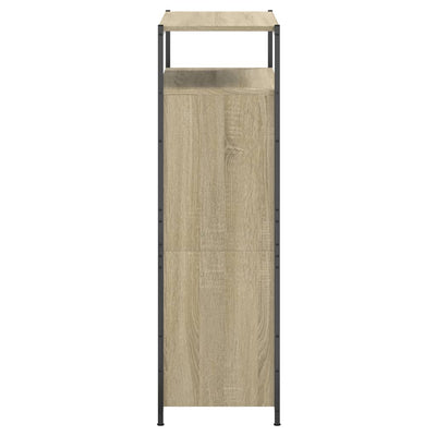 Kenkäkaappi Sonoma-tammi 75x34x112 cm tekninen puu