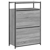 Kenkäkaappi harmaa Sonoma 75x34x112 cm tekninen puu