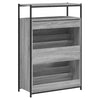 Kenkäkaappi harmaa Sonoma 75x34x112 cm tekninen puu