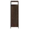 Kenkäkaappi ruskea tammi 75x34x112 cm tekninen puu