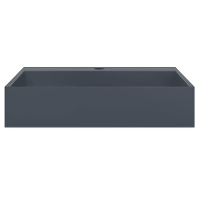 Antrasiitti pesuallas Amarilda 50x38x11cm (mineraali-/marmorivalu)