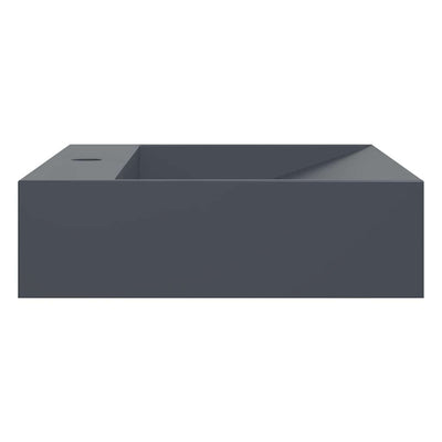 Antrasiitti pesuallas Amarilda 60x38x11cm (mineraali-/marmorivalu)