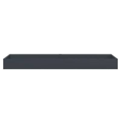 Antrasiitti pesuallas Amarilda 120x46x11cm (mineraali-/marmorivalu)