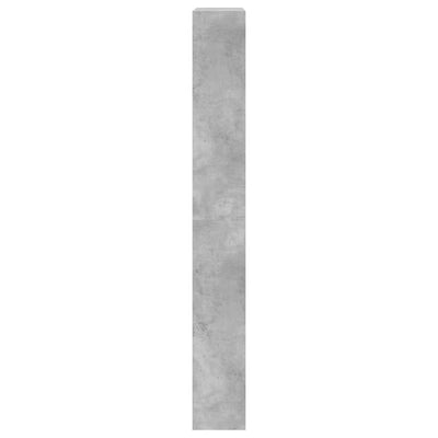 Kenkäkaappi 4 kääntölaatikolla betoninharmaa 80x21x163,5 cm