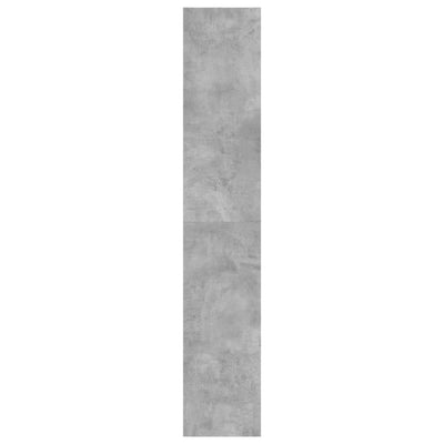 Kenkäkaappi 4 kääntölaatikolla betoninharmaa 80x34x187,5 cm