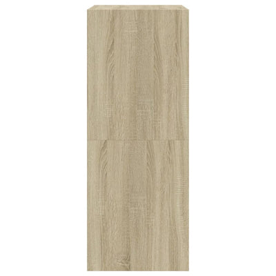 Sonoma-tammi kenkäkaappi Antim 80x42x108cm (2 kääntölaatikolla)