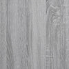 Kenkäkaappi 4 kääntölaatikolla harmaa Sonoma 100x34x112 cm