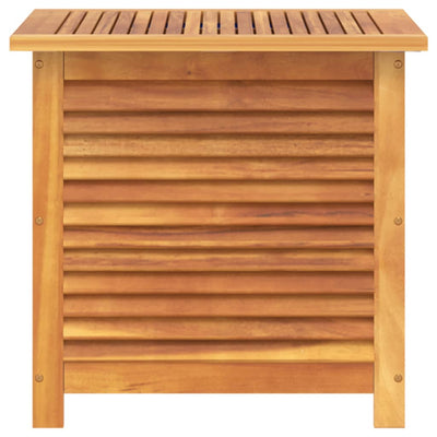 Ulkosäilytyslaatikko säleiköllä 60x50x56 cm täysi akasiapuu