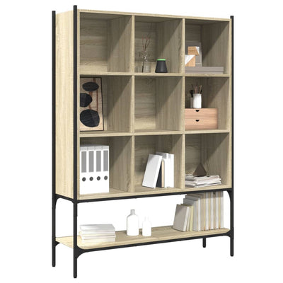 Kirjahylly Sonoma-tammi 102x30x141,5 cm tekninen puu