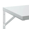 Seinähyllyt 2 kpl 100x40 cm hopea ruostumaton teräs