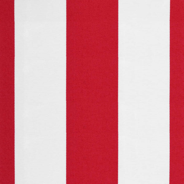 Punavalkoraidallinen vaihtokangas markiisiin Ferin 3x2,5 m